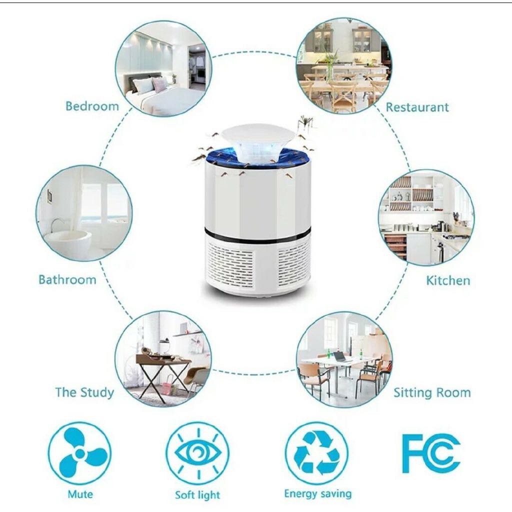 Đèn Bắt Muỗi Xiaomi NaNo Máy Bắt Côn Trùng An Toàn Cho Bé Ánh Sáng Sinh Học Thông Minh Xiaomi-BoGuan BG-139