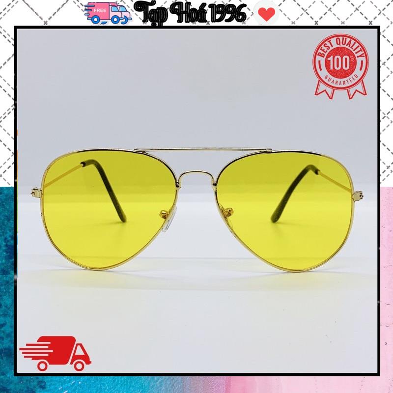 Kính mắt đi đêm unisex, gọng kính chống nắng chống bụi thời trang