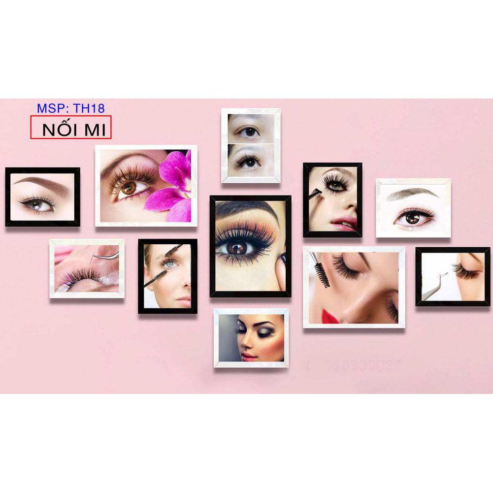 Bộ 11 Khung Ảnh phun xăm -nail -spa - miễn phí in ảnh | BigBuy360 - bigbuy360.vn