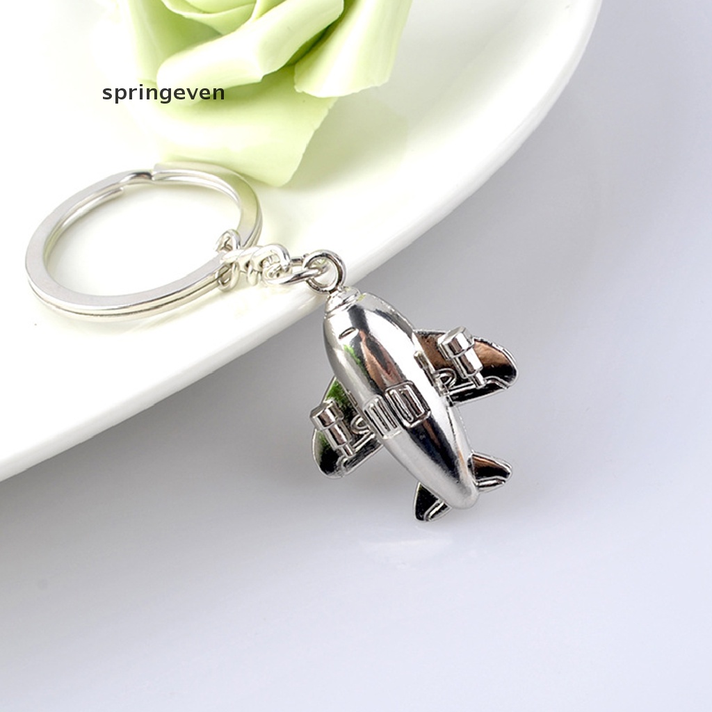 Móc Khóa Xe Hơi Bằng Kim Loại Hình Máy Bay