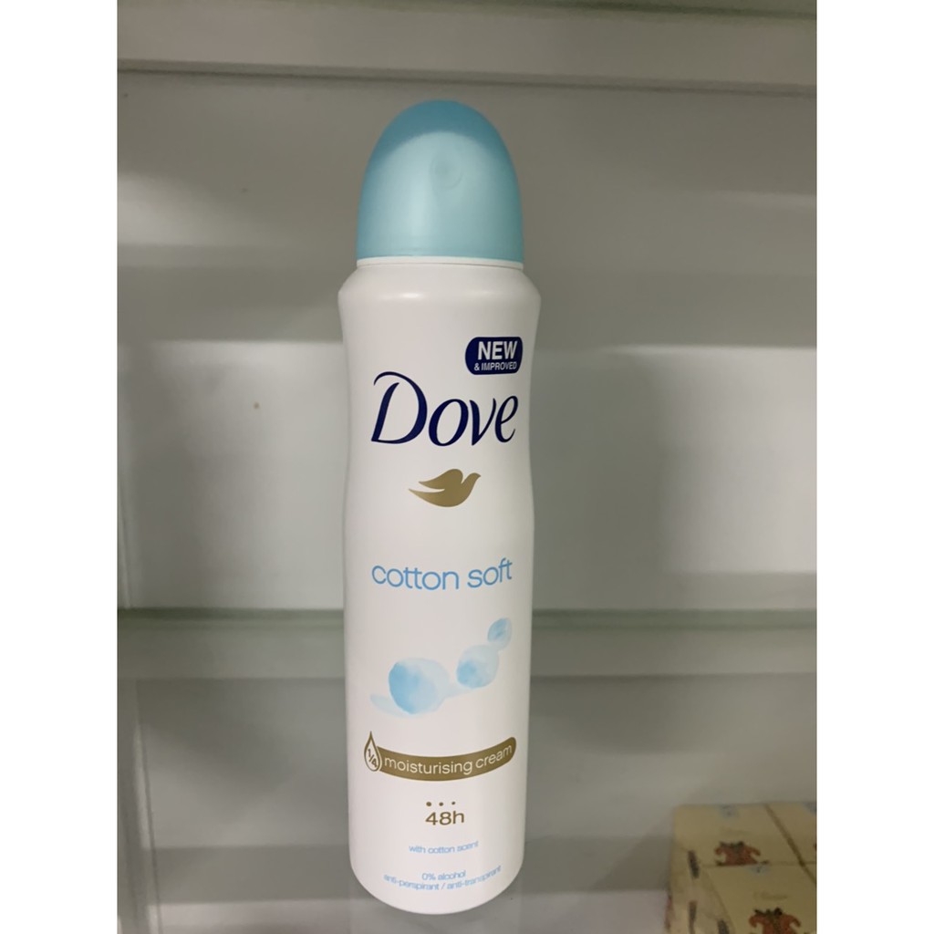 Xịt Khử Mùi Toàn Thân DOVE 150ml