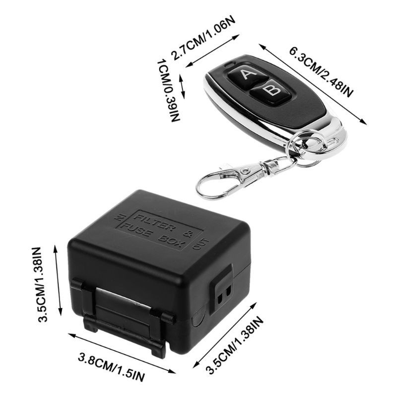 Modun nhận tín hiệu RF điều khiển từ xa 12V 315MHz 1CH có công tắc