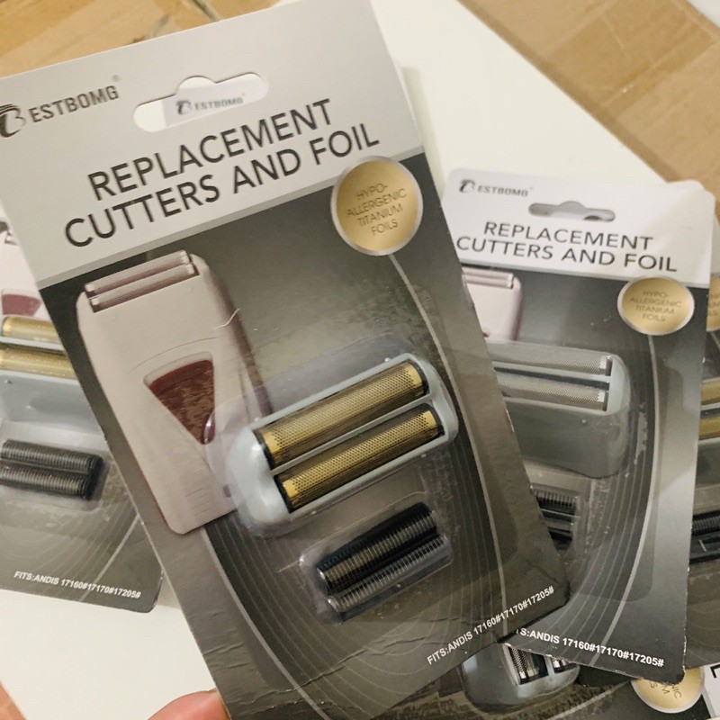 Lưỡi và nắp cạo khô andis,barber,kemei.....