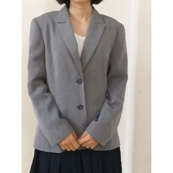 Áo vest blazer xám size M-L thanh lý