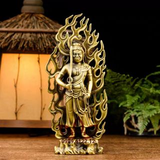 Tượng đồng ngài hộ pháp Bất Động Minh Vương