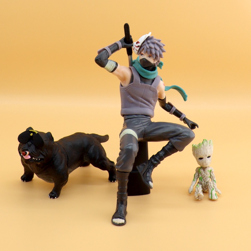Set Mô Hình Cao Cấp Trang Trí  Xe Hơi, Bàn Làm Việc - Kakashi Naruto Onepiece