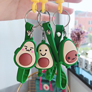 Móc khoá trái bơ siêu cute