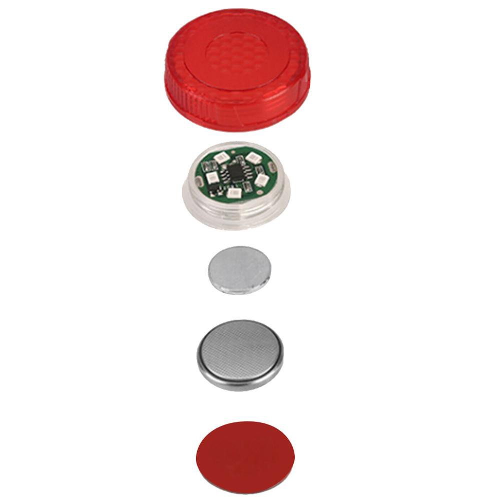 Set 2 đèn led từ tính không dây gắn cửa xe hơi chống thấm nước cảnh báo chống va chạm phía sau đảm bảo an toàn