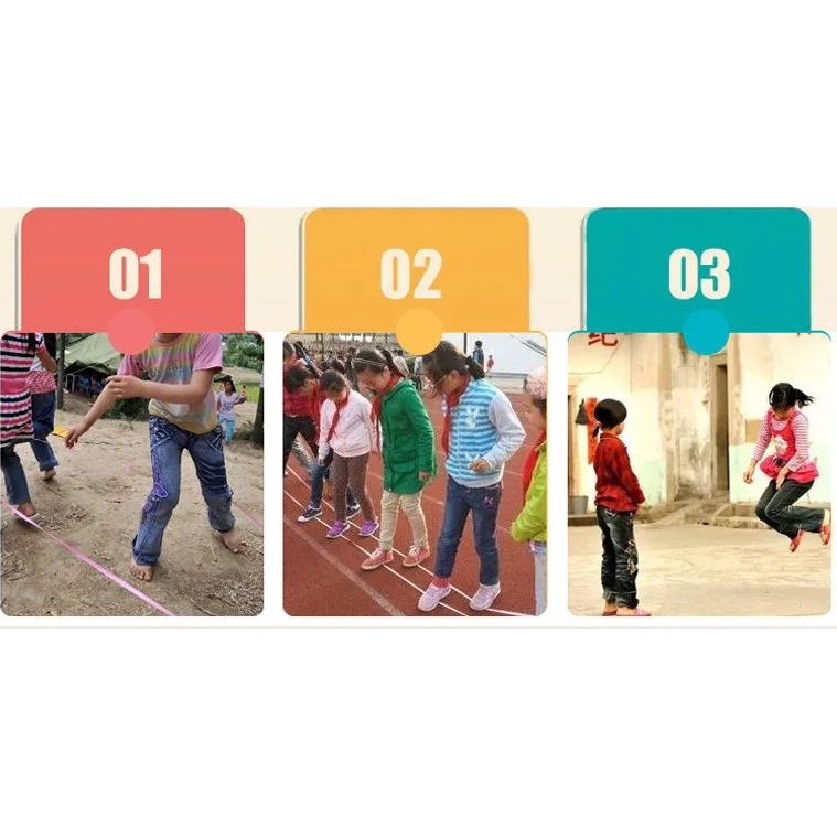 Dây Nhảy Dây Cao Su Dày Dặn Siêu Bền Dành Cho Học Sinh Tiểu Học Nam Nữ