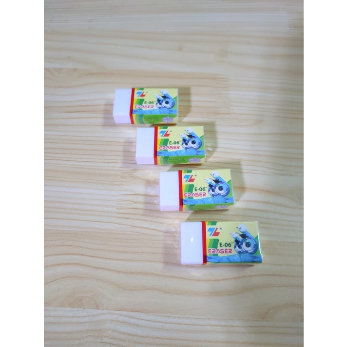 CỤC Gôm tẩy xóa mực bút chì Thiên Long E-06 ( 1 cục )