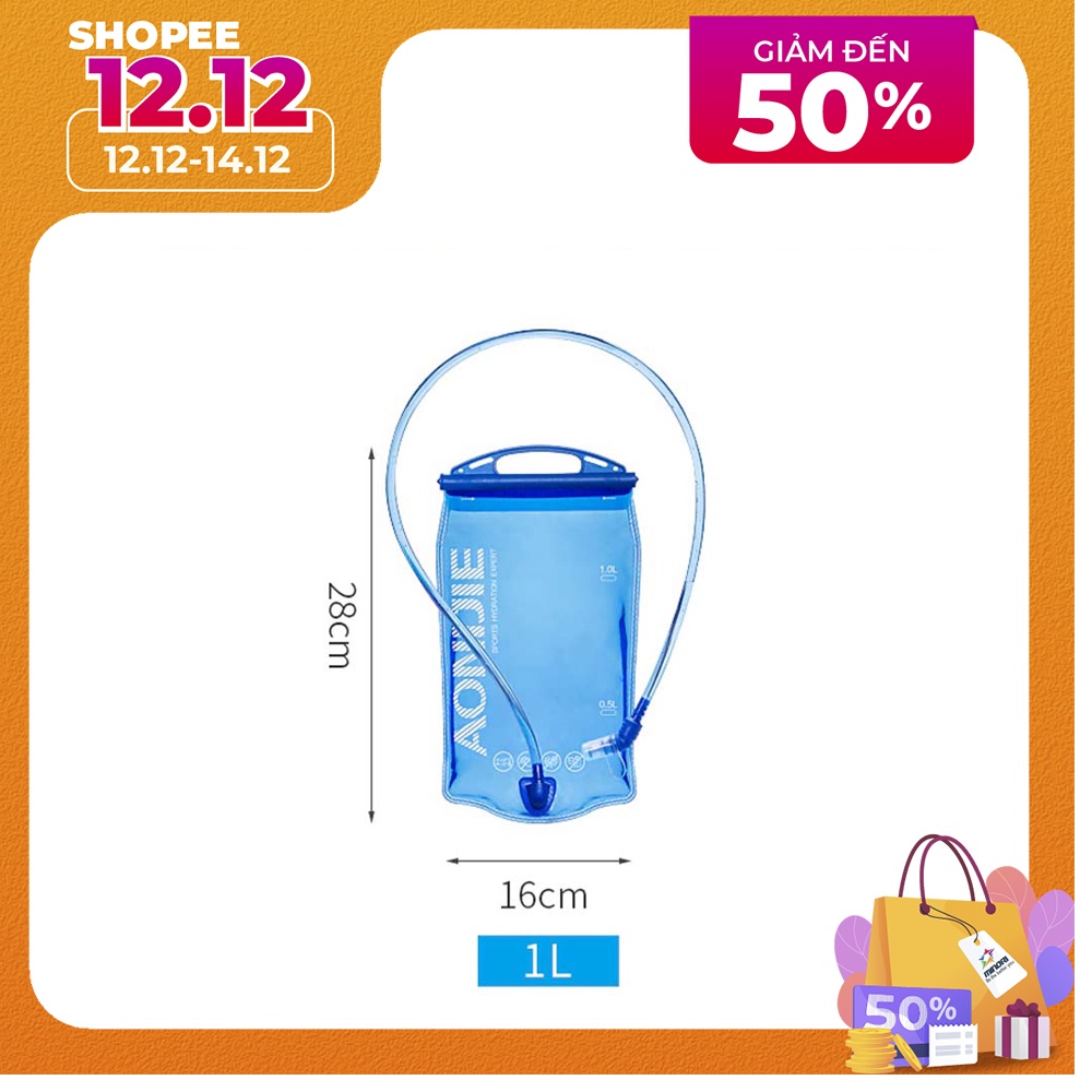 Túi Nước, Vest Nước Chạy Bộ Thể Thao Có Vòi Hút 1L, 1.5L, 2L, 3L Aonijie SD51- Chất Liệu Cao Cấp, An Toàn, Siêu Bền