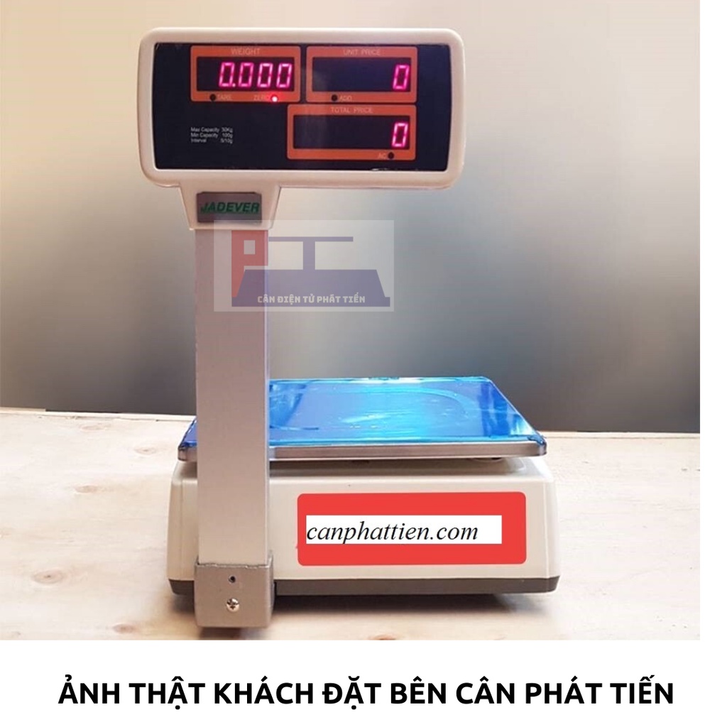 CÂN ĐIỆN TỬ IN HÓA ĐƠN SIÊU THỊ JPT 30KG