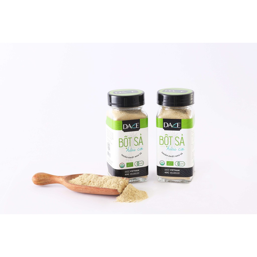 Bột sả hữu cơ DACE - tiêu chuẩn Mỹ USDA - cho trẻ ăn dặm