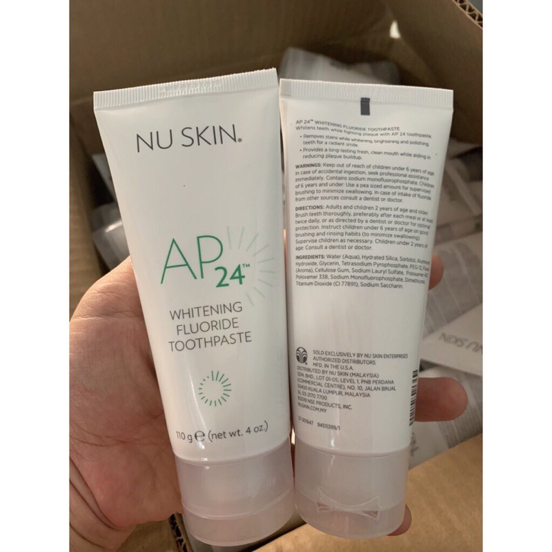 KEM ĐÁNH RĂNG AP24 - Nuskin - Mỹ mẫu mới 2021( Buôn sỉ)