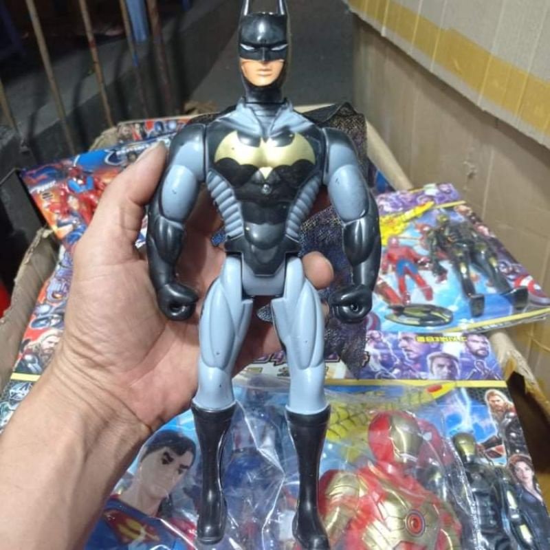 Siêu nhân đồ chơi cỡ lớn Siêu nhân, Người Nhện, Batman, Người Sắt trọn bộ chiến binh