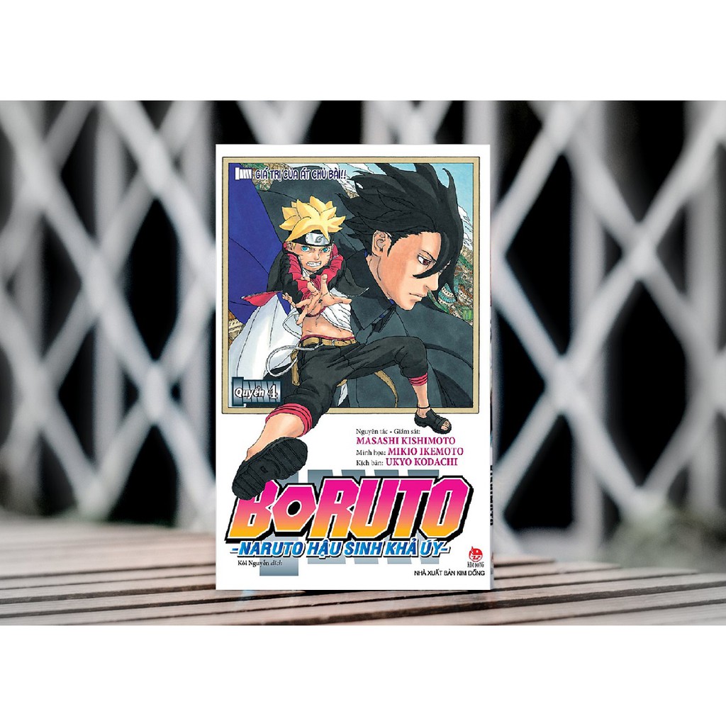 Sách - Boruto - Naruto Hậu Sinh Khả Úy Tập 4: Giá Trị Của Át Chủ Bài!!