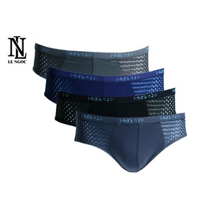 Combo 2 quần lót lưới thoáng khí, quần sịp chéo chất thông hơi xuất Nhật Cao Cấp- GAO 781