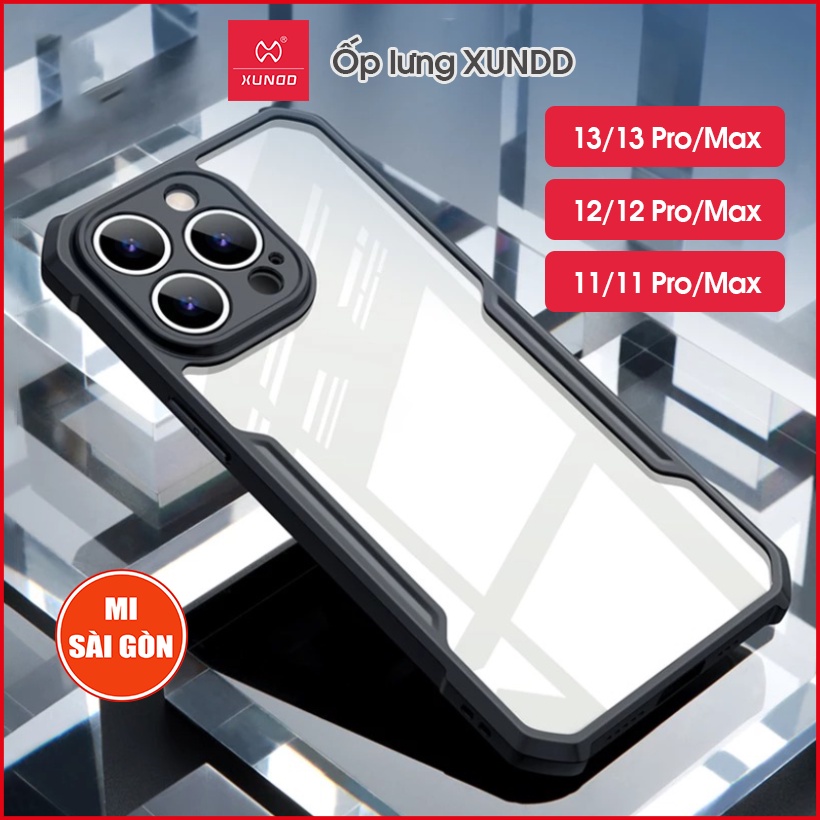 [Hỏa Tốc HCM] Ốp lưng XUNDD iPhone 14/ 14 Pro/ Max/ 13/ 13 Pro/ Max/ 12/ 12 Pro/ Max/ 11/ 11 Pro/ Max (BEETLE SERIES)