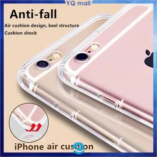 Ốp điện thoại mềm trong suốt chống sốc dành cho iPhone 5s se 5s 5 6s 6 7 8 Plus XS Max XR X