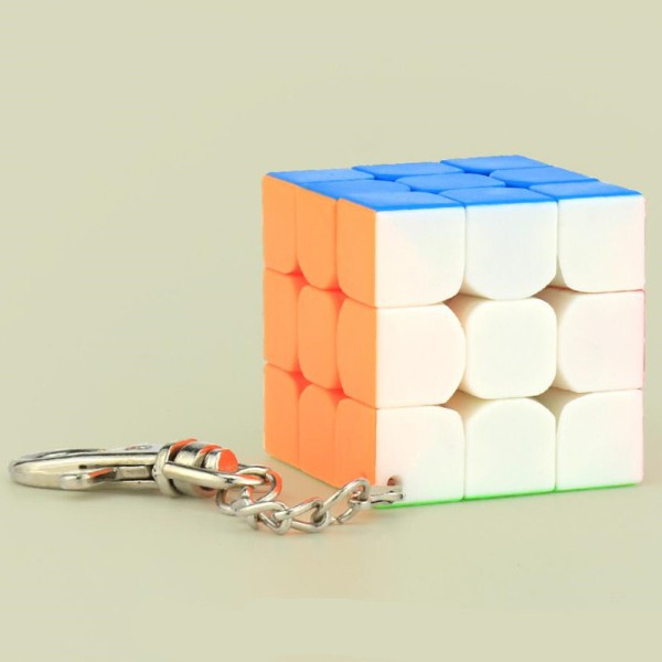 Móc khóa rubik vuông 3x3 độc đáo