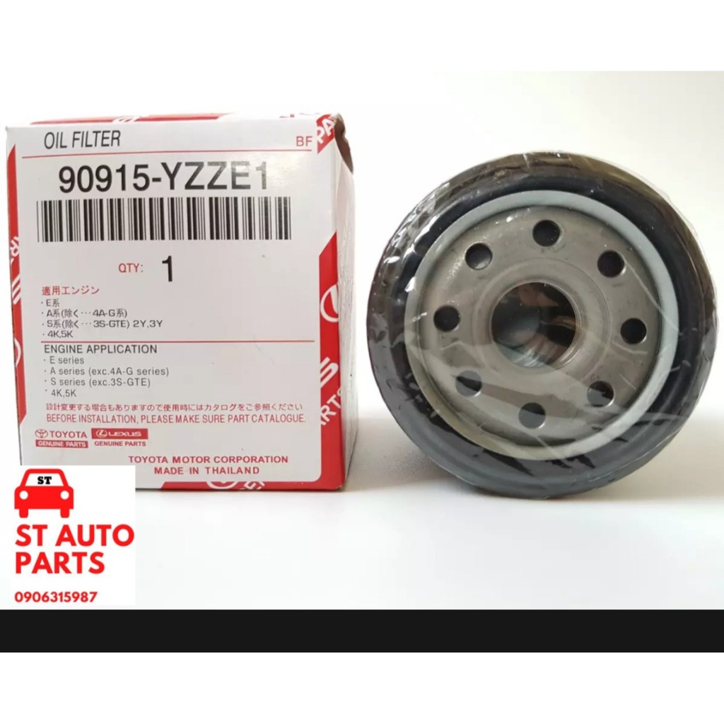 Lọc nhớt Toyota Vios, Altis, Wigo  90915-YZZE1
