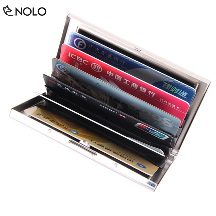 Hộp Ví Đựng Bảo Quản Thẻ ATM Ngân Hàng Thẻ Tín Dụng Card Visit Model M89 Chất Liệu Hợp Kim