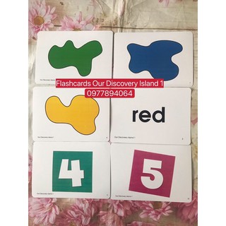 Flashcards  Tiếng Anh Our Discovery  Island Level 1