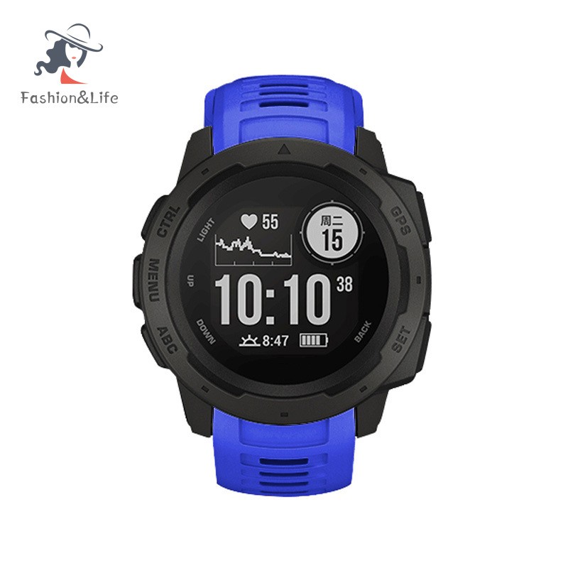 Dây Đeo Silicon Thay Thế Cho Đồng Hồ Thông Minh Garmin Instinct 22mm