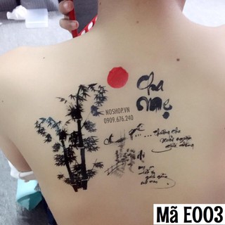 Hình Xăm Dán Cha Mẹ - No3