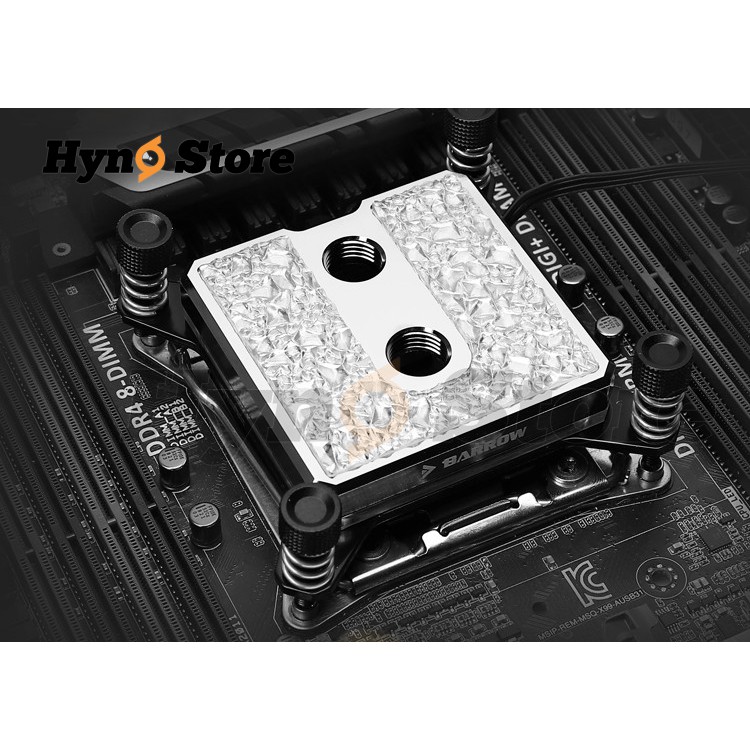 Block tản nhiệt nước Intel và AMD full nikel kèm led ARGB Tản nhiệt nước custom - Hyno Store