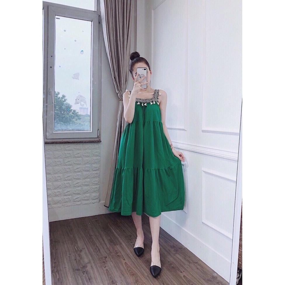 [MỚI VỀ]Đầm bầu thời trang thiết kế công sở dáng dài phong cách Hàn Quốc rẻ đẹp - Váy bầu đẹp giá rẻ Xịn 👈