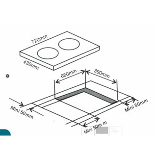 Bếp từ đôi Arber AB550