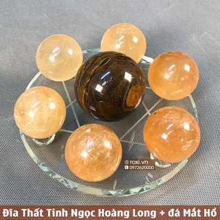 Đĩa thất tinh hợp mệnh thổ - kim 15cm