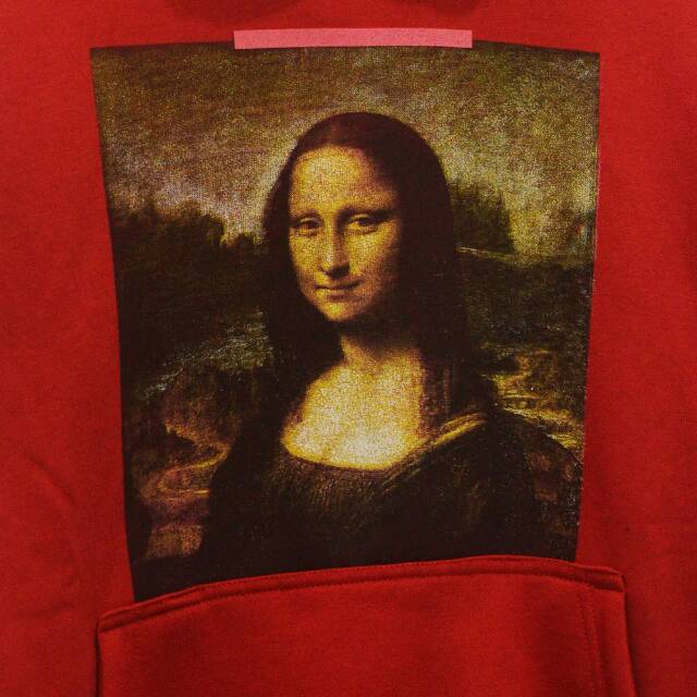 Off-white Áo Hoodie Off-white In Hình Mona Lisa Độc Đáo Cá Tính