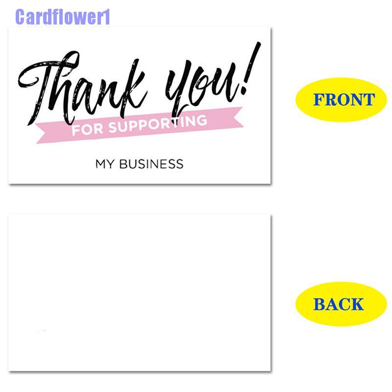Set 30 tấm thẻ in chữ Thank You độc đáo xinh xắn dùng trang trí