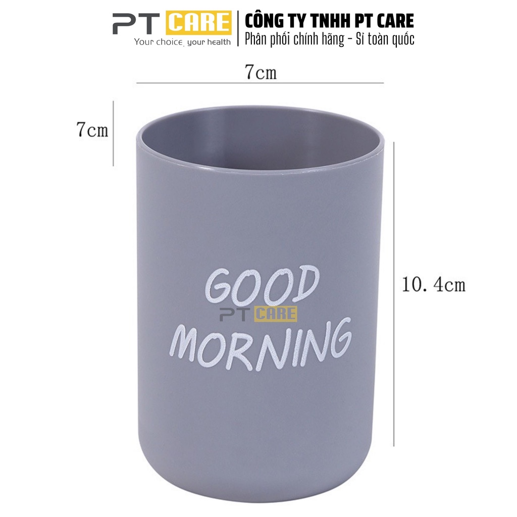 PT CARE | Cốc Đánh Răng, Ly Nhựa PP Đa Năng Uống Nước