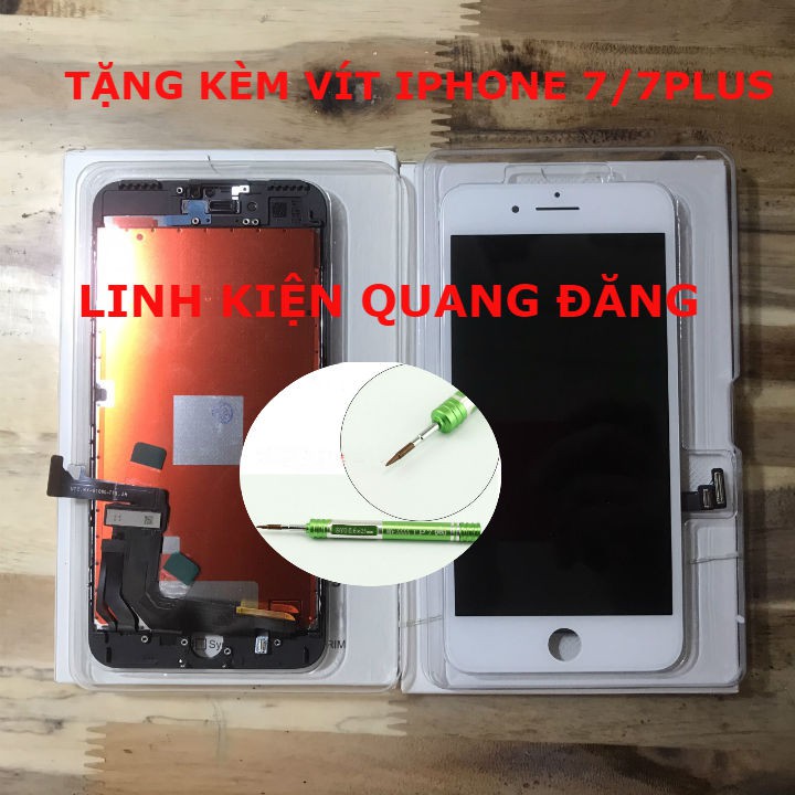 [Mã 159ELSALE hoàn 7% đơn 300K] BỘ MÀN HÌNH IPHONE 7 PLUS ĐẸP NHƯ ZIN TẶNG KÈM VÍT