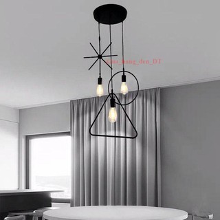 Đèn Thả✨FREESHIP✨Đèn Thả Trần Hình Học Trang Trí✨[Den Tha]