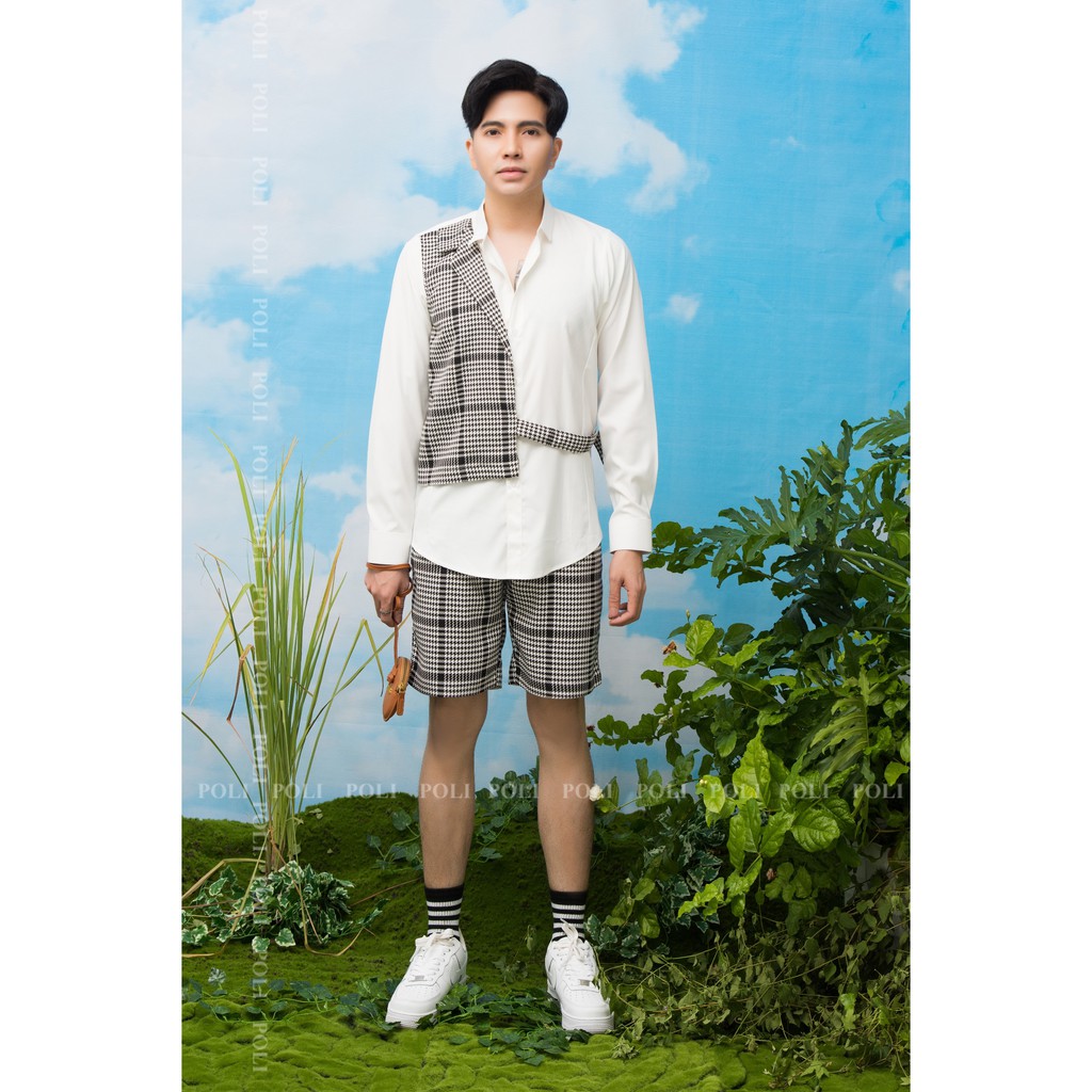 Sơ mi kiểu ghile cách điệu