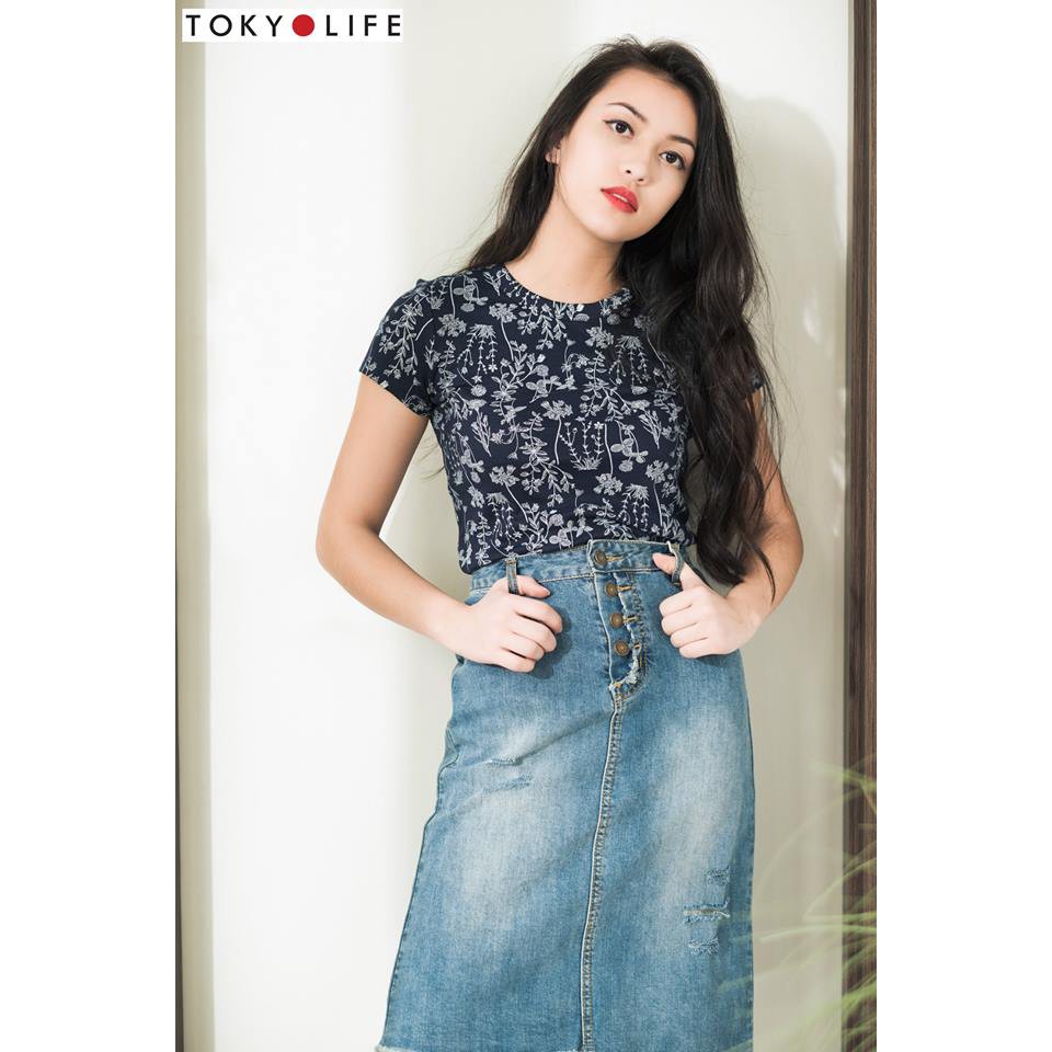 Áo T-Shirt TOKYOLIFE Nữ C933-006C ( giao màu ngẫu nhiên )
