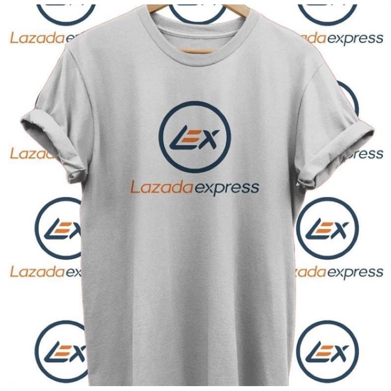 Áo thun in hình ECOMMERCE LAZADA EXPRES LEX EXPRESSS