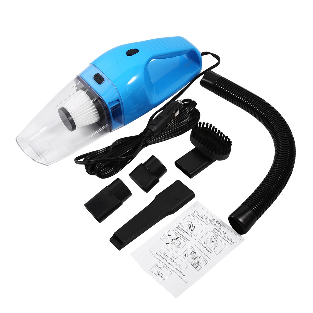 Máy hụt bụi khô và ướt 12V 120W nhỏ gọn với dây dài 5m | BigBuy360 - bigbuy360.vn