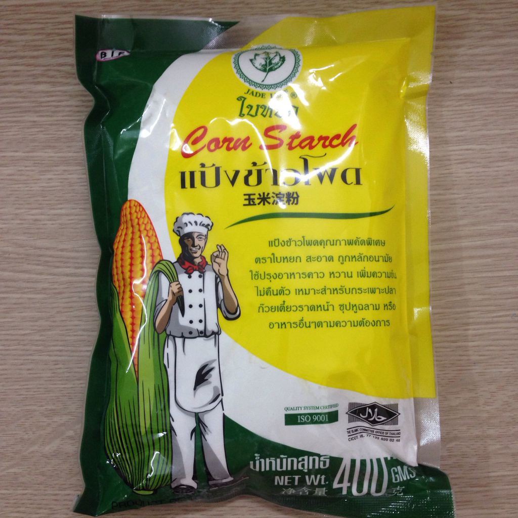 Tinh bột bắp Thái lan 400g ⚡ HÀNG CAO CẤP ⚡ Tinh bột bắp dùng để làm bánh , kẹo, nấu ăn