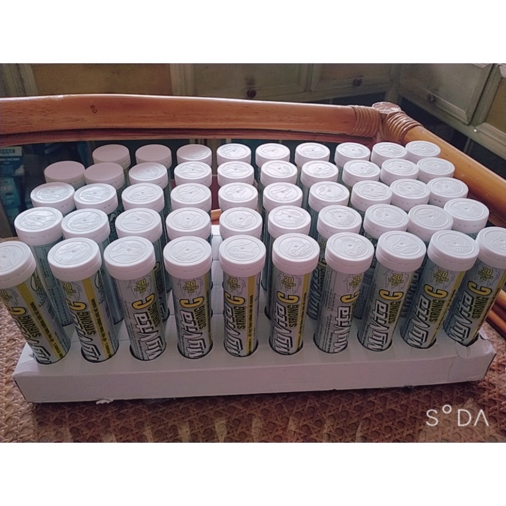 [Chính hãng] C sủi - Myvita strong C - Sả gừng chanh 20 viên - tăng sức đề kháng  Date mới