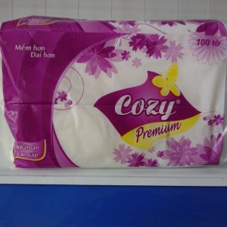 Giấy ăn vuông Cozy 100 tờ