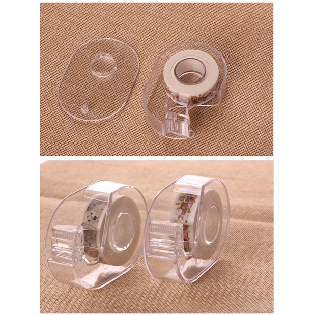 Cuộn Băng Dính washi Trong Suốt 1.5CM