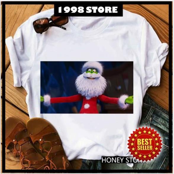 Áo in hình Grinch kẻ cắp đêm giáng sinh, mẫu áo giáng sinh hot nhất hiện nay