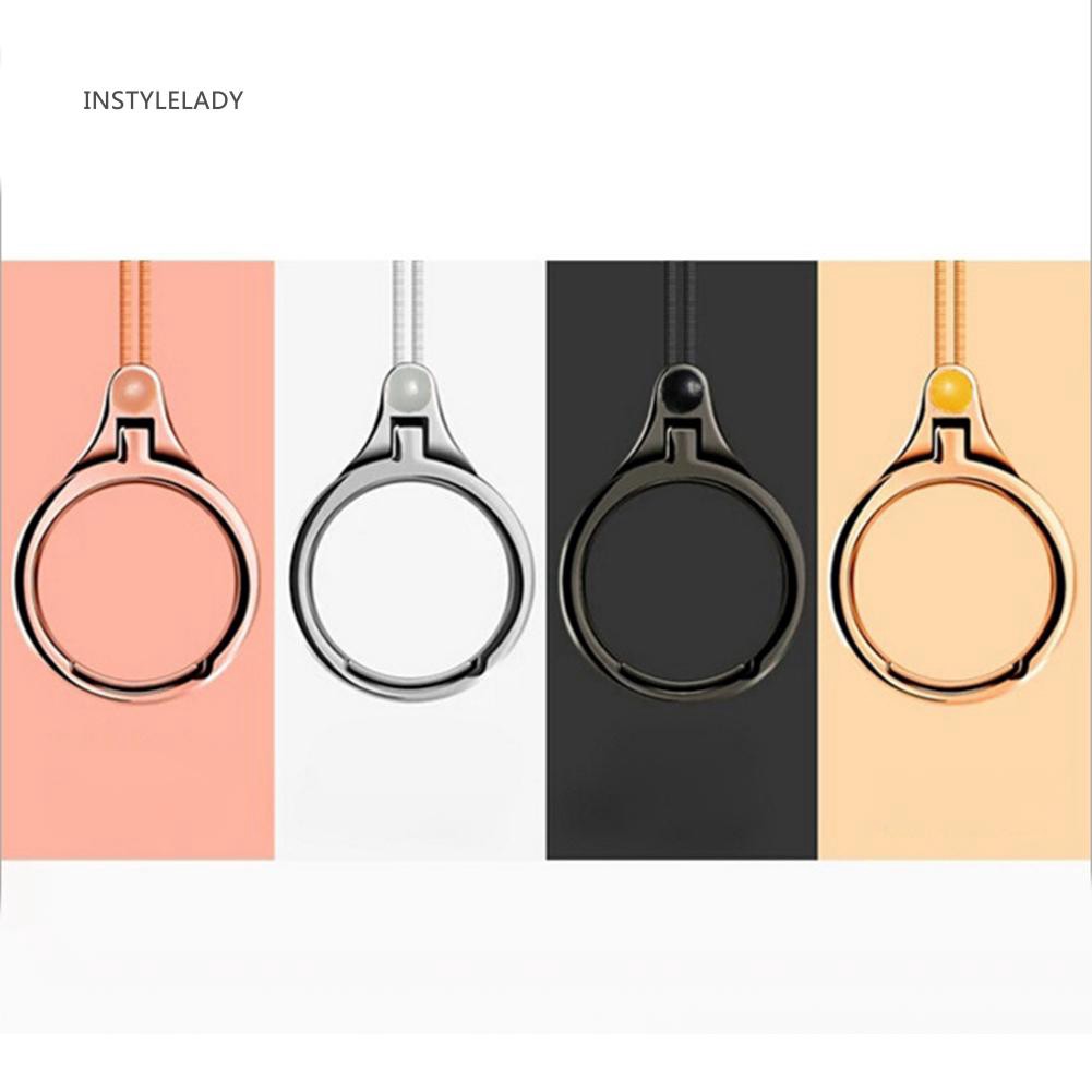 Dây đeo kèm giá đỡ dạng nhẫn 2 trong 1 tiện dụng dành cho điện thoại | BigBuy360 - bigbuy360.vn
