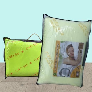 Ruột gối nằm cao su non thiên nhiên hàng chuẩn loại 1 việt nam – gối nằm cao cấp đàn hồi thoáng khí.