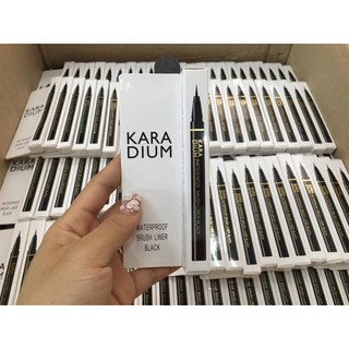 Dạ kẻ mắt Karadium Waterproof Brush Liner Black